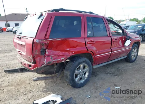 2004 Jeep Grand Cherokee Overland from USA, damaged, VIN 1J8GW68J44C161087